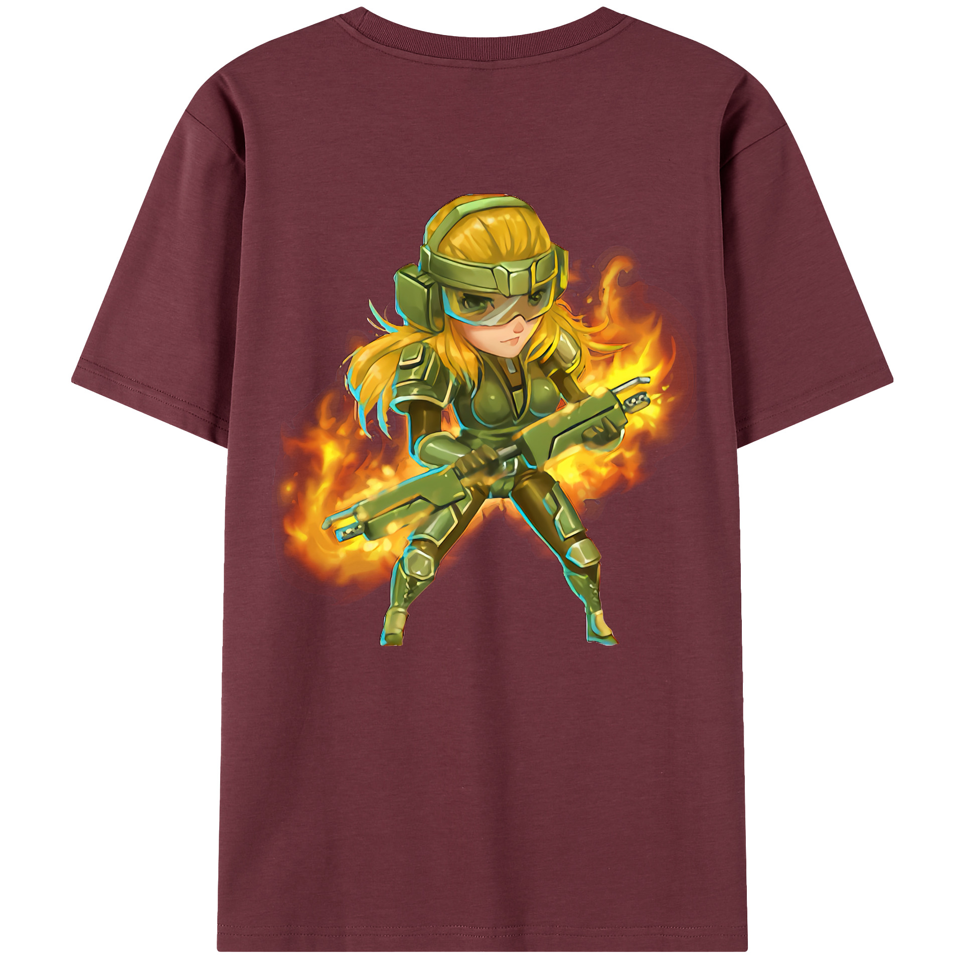リーグ・オブ・レジェンド League of Legends LOL 綿100％半袖Tシャツ（背面プリント）
